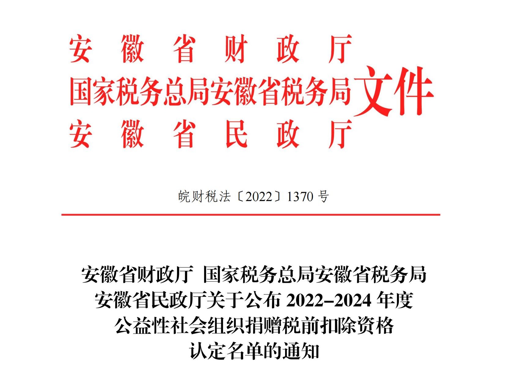 我會獲得公益性社會組織捐贈稅前扣除資格！